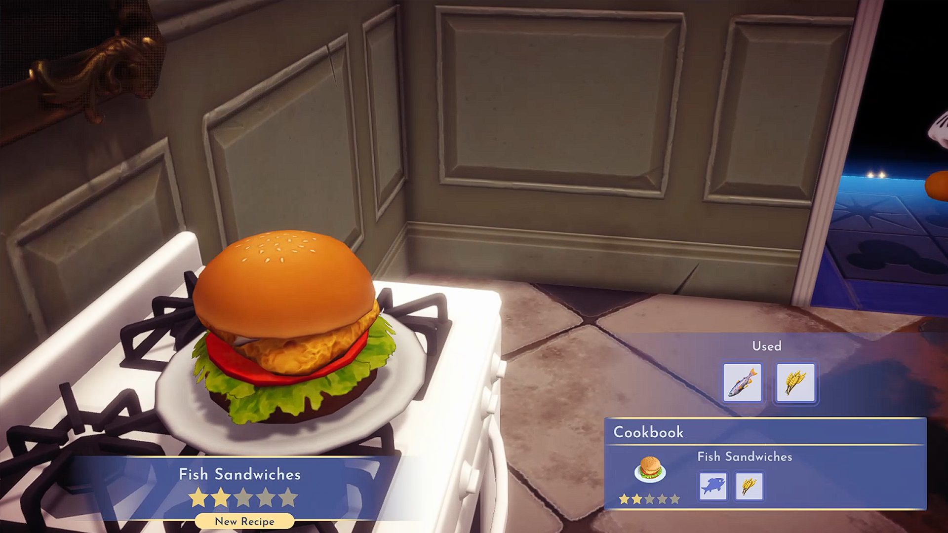 Disney Dreamlight Valley Fish Sandwich Disney Dreamlight Valley Fish Sandwich