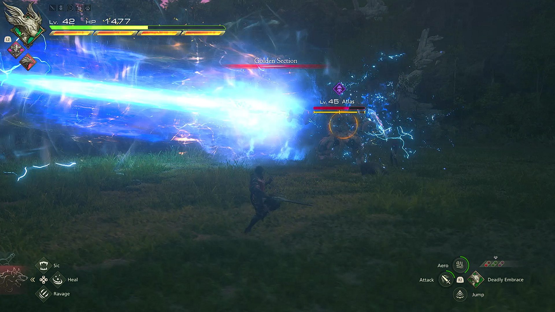 Final Fantasy 16 Atlas Golden Section