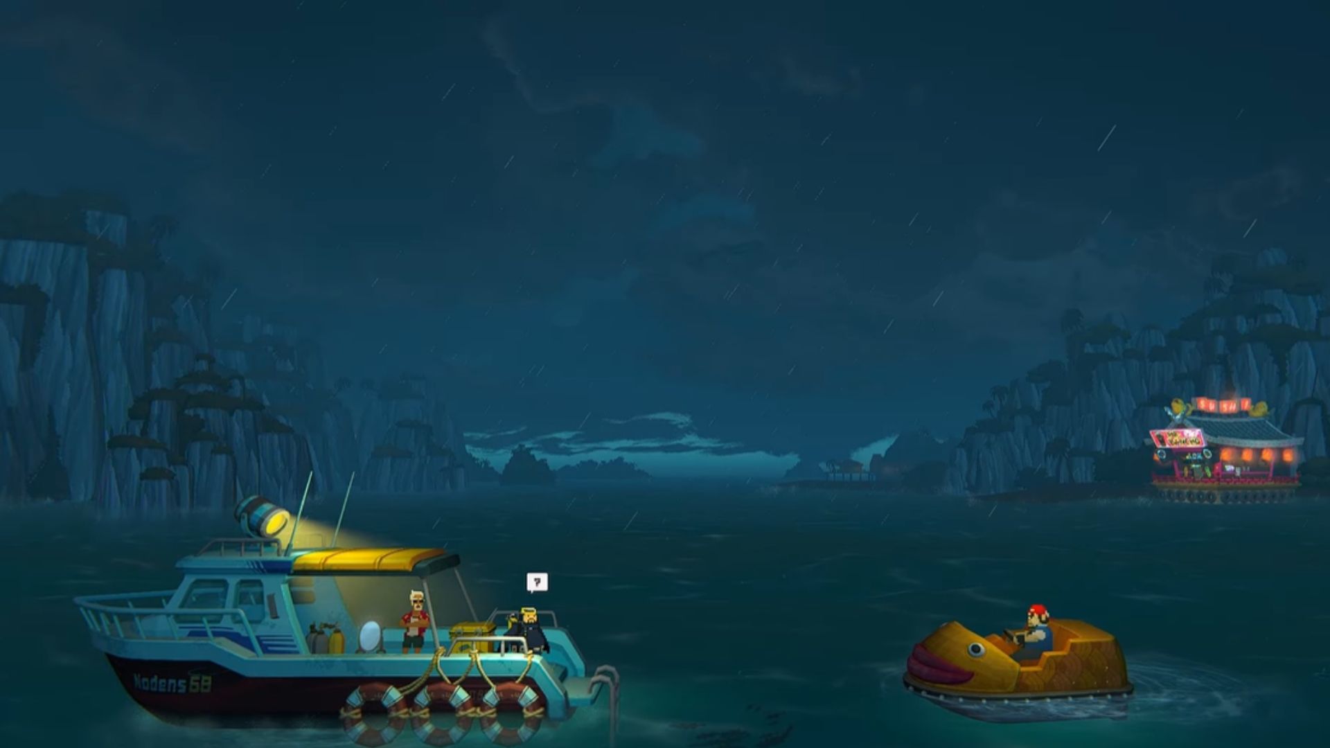 Dave The Diver Stormy Night