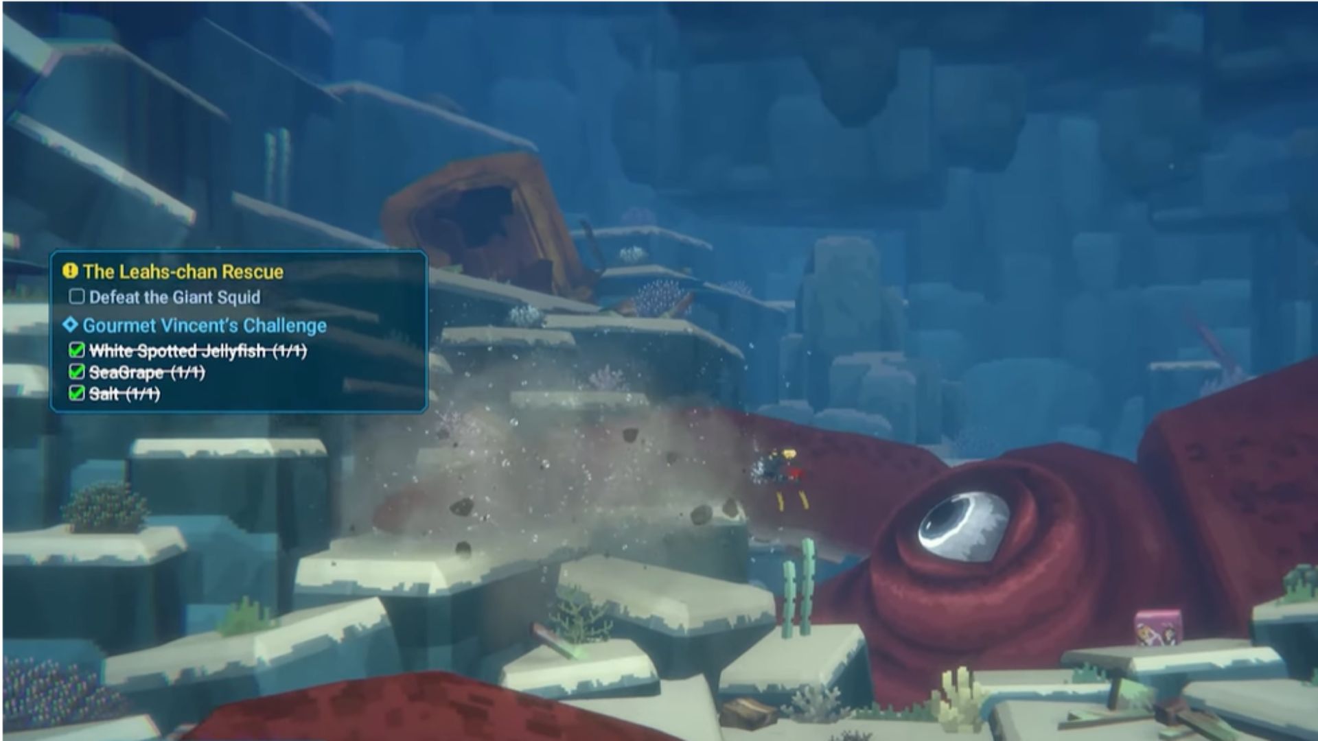 Dave The Diver Tentacle Whack