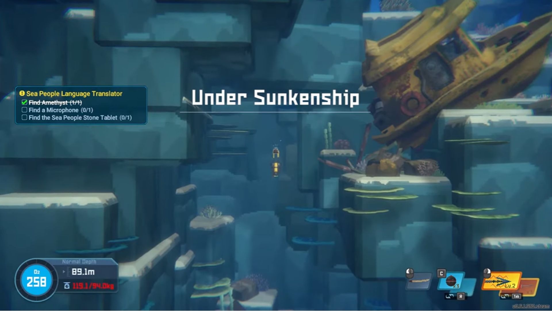 Dave The Diver Under Shipwreck