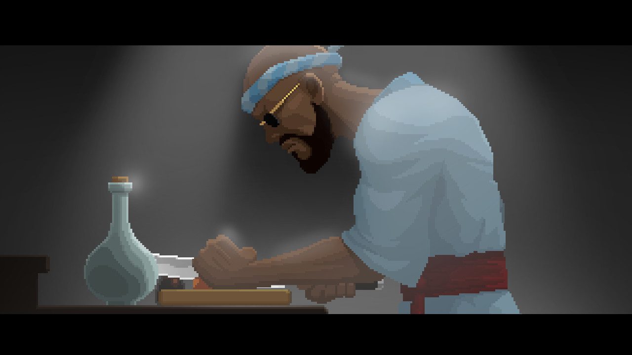 The chef prepare his best dish. 
