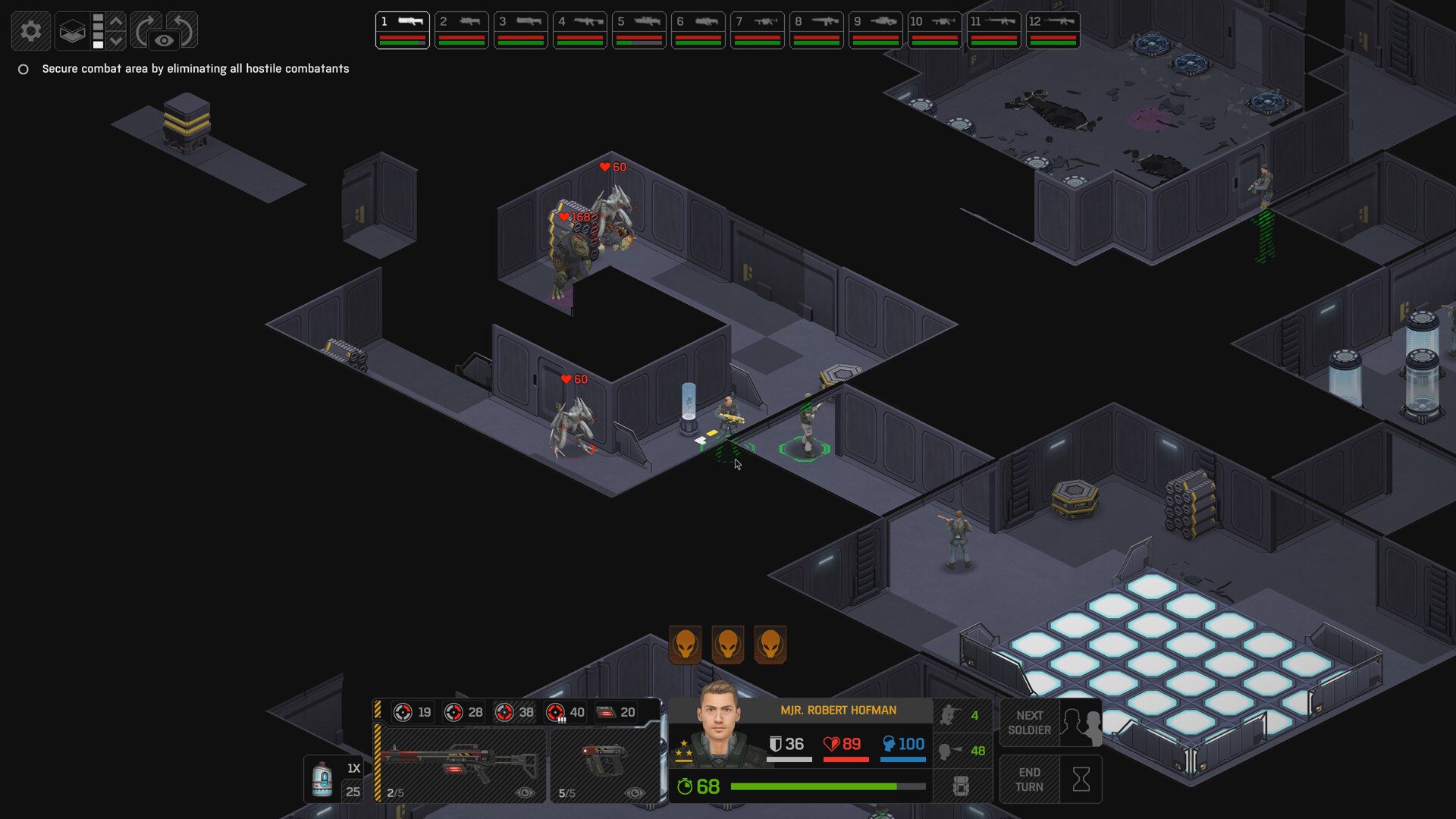 Xenonauts 2 underground base assault.