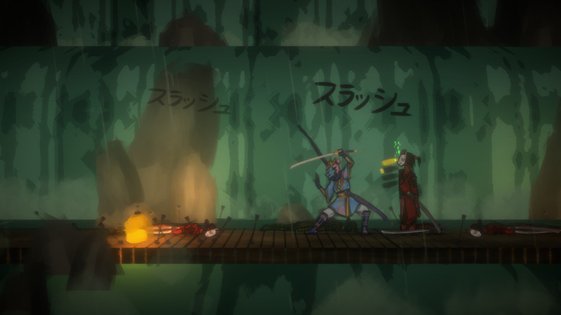 SclashCombat Jinmu against a few weaker opponents attacking from both sides