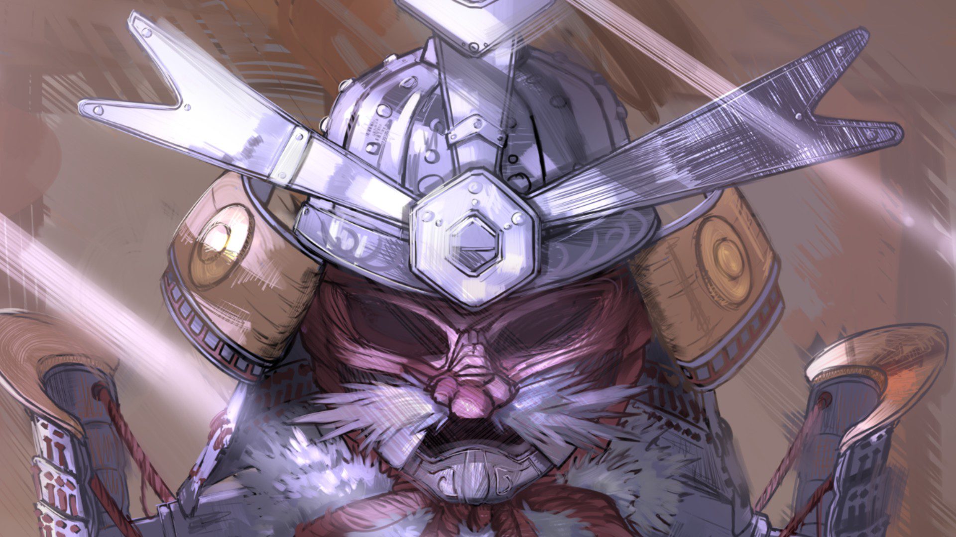 SclashHelmet Closeup of a Samurai Helmet