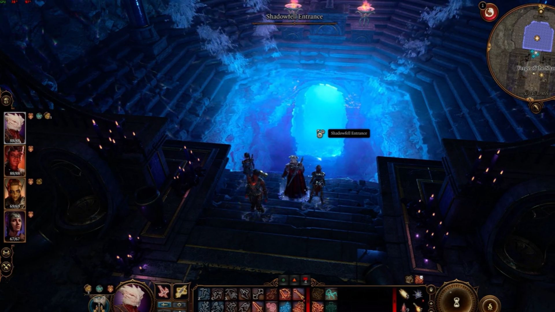 Baldur's Gate 3 Shadowfell Entrance