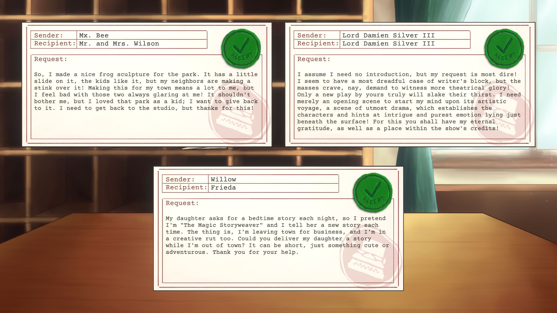 More letter requests in Every Letter