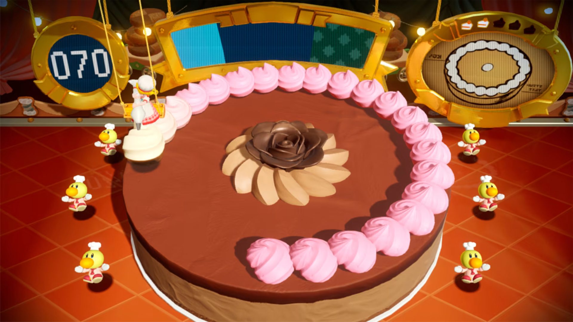 Princess Peach Showtime cake topping screenshot Princess Peach Showtime cake topping screenshot