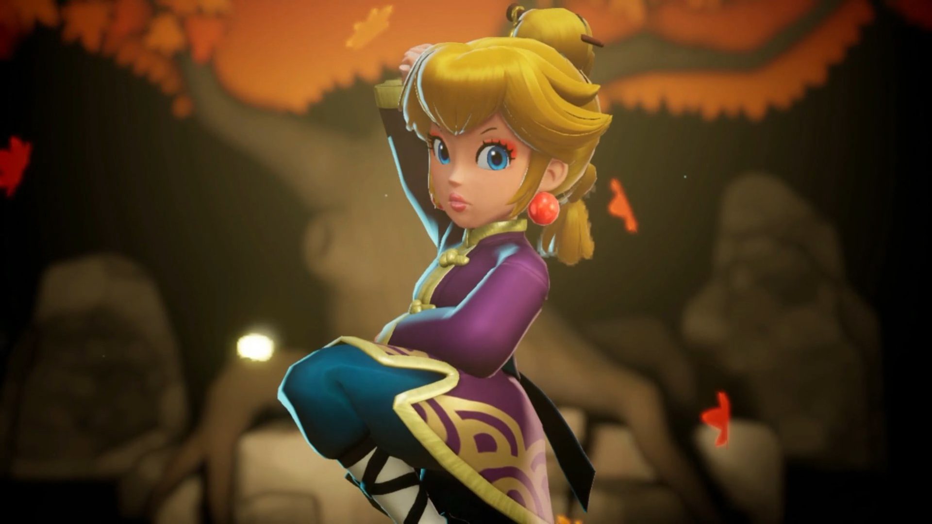 Princess Peach Showtime kung fu peach screenshot