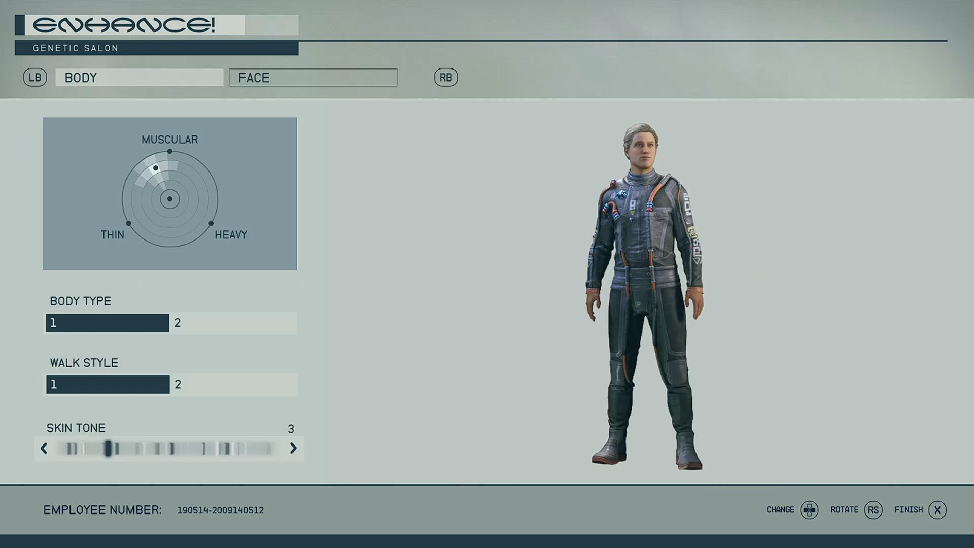 Starfield Enhance Character Creation