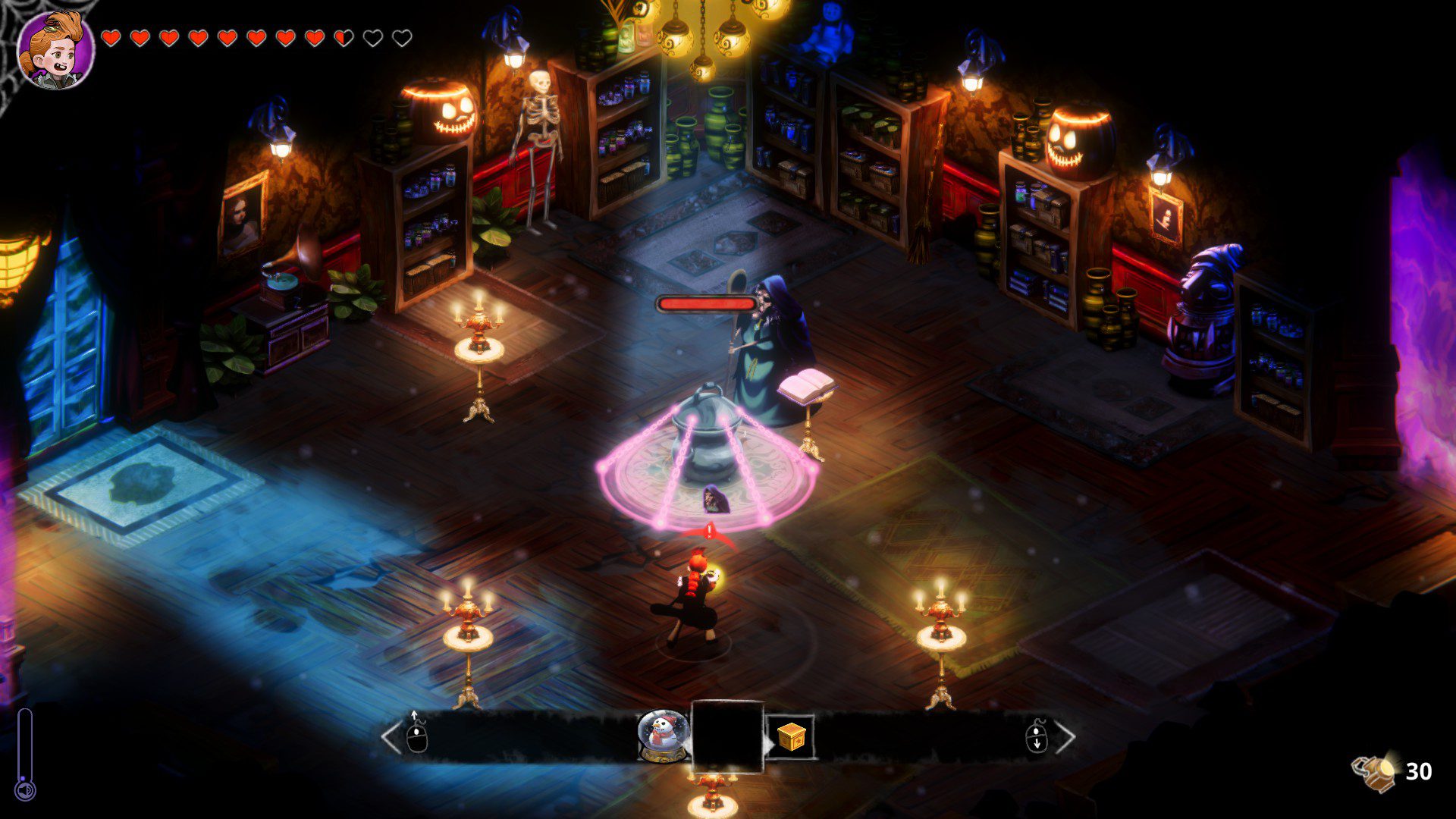 HauHBoss The first main boss fight against Cuca the witch
