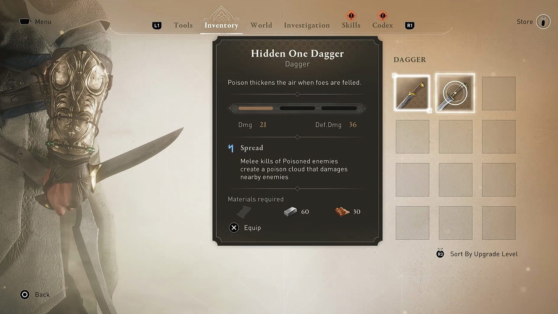 Assassins Creed Mirage Hidden One Dagger