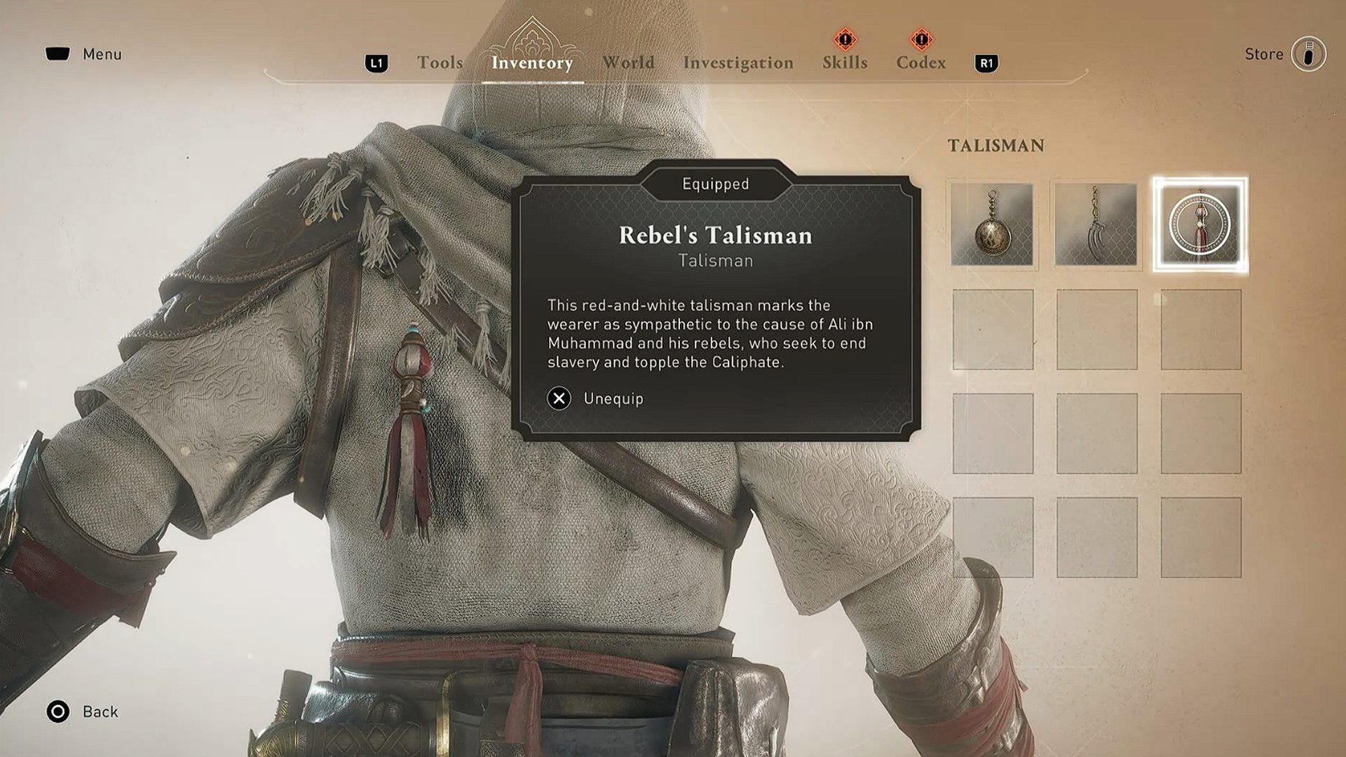 Assassins Creed Mirage Rebel Talisman Assassins Creed Mirage Rebel Talisman