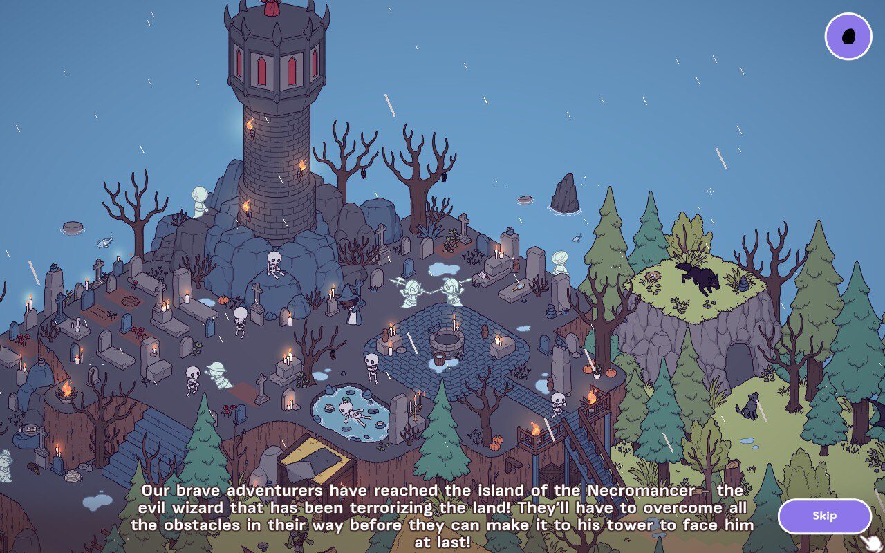 The necromancy level was one of my favourites