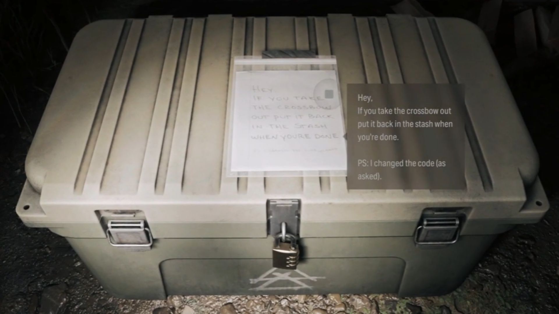 Alan Wake 2 Cult Stash