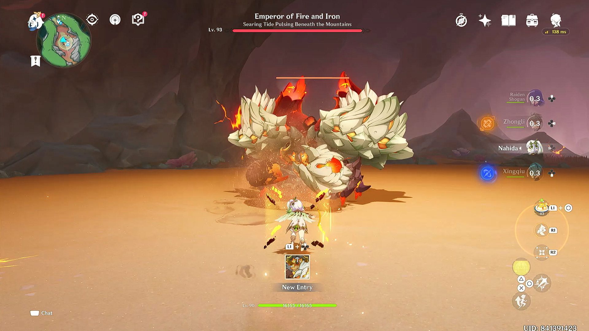 Genshin Impact Emperor of Fire and Iron Boss Fight Genshin Impact Emperor of Fire and Iron Boss Fight