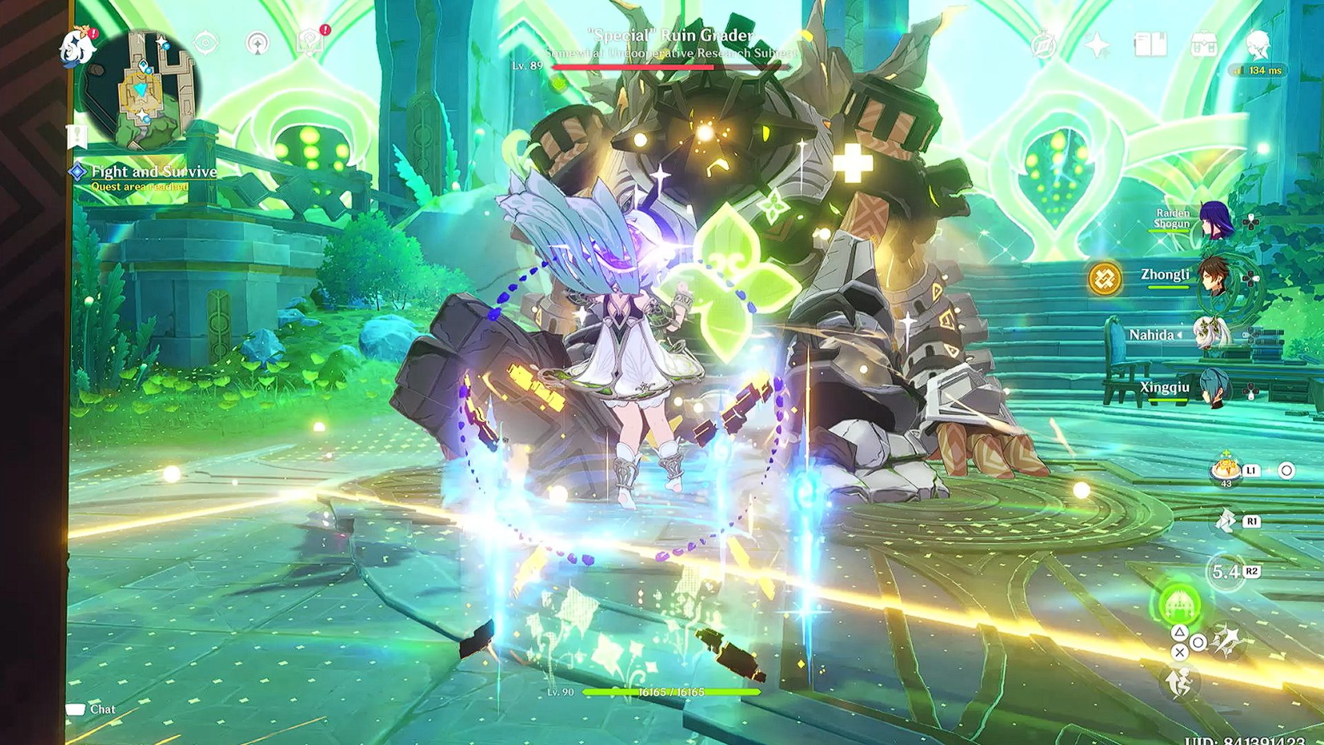 Genshin Impact Special Ruin Grader Boss Fight Genshin Impact Special Ruin Grader Boss Fight