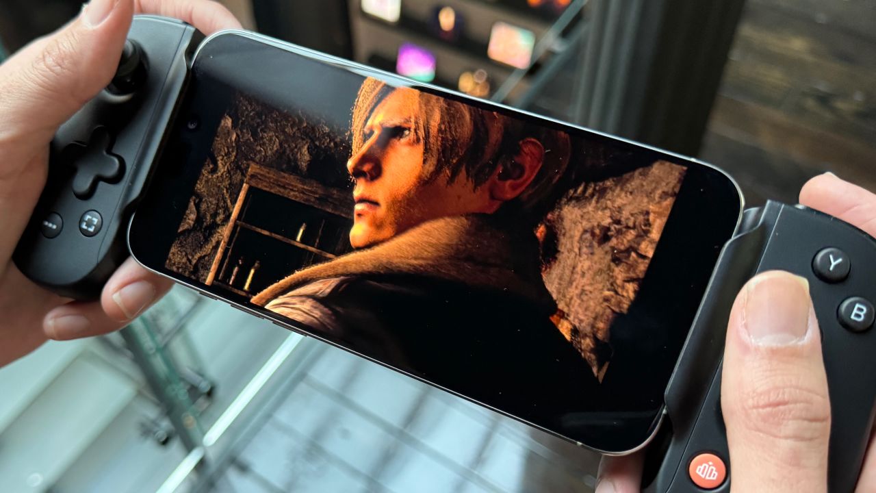 Resident Evil 4 on iPhone 