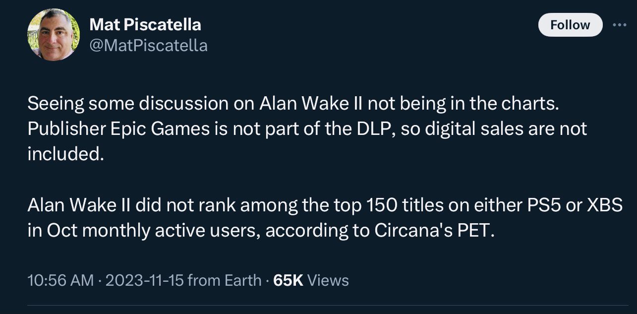 Mat Piscatella on X Mat Piscatella on X