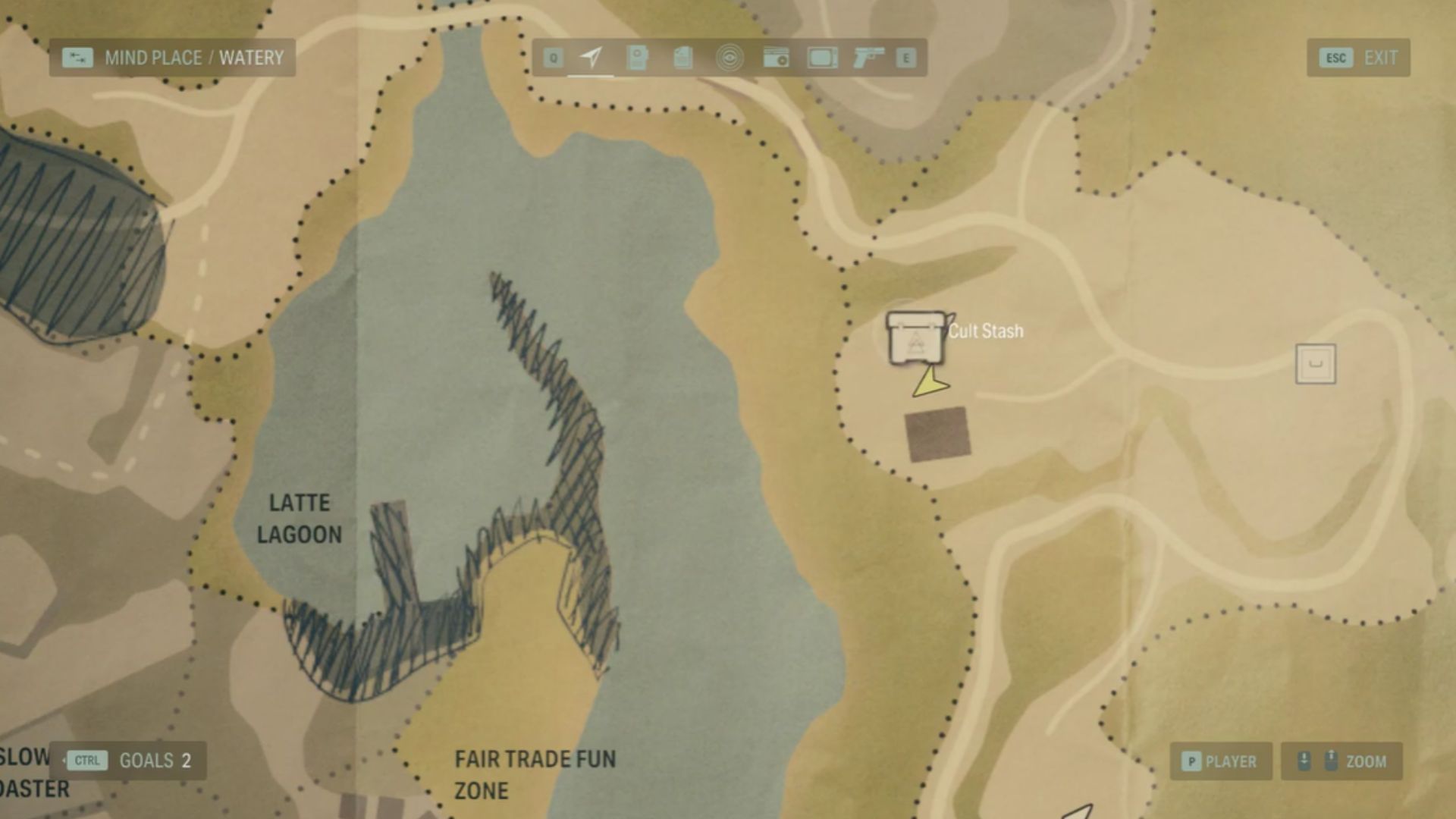 Alan Wake 2 Map Location