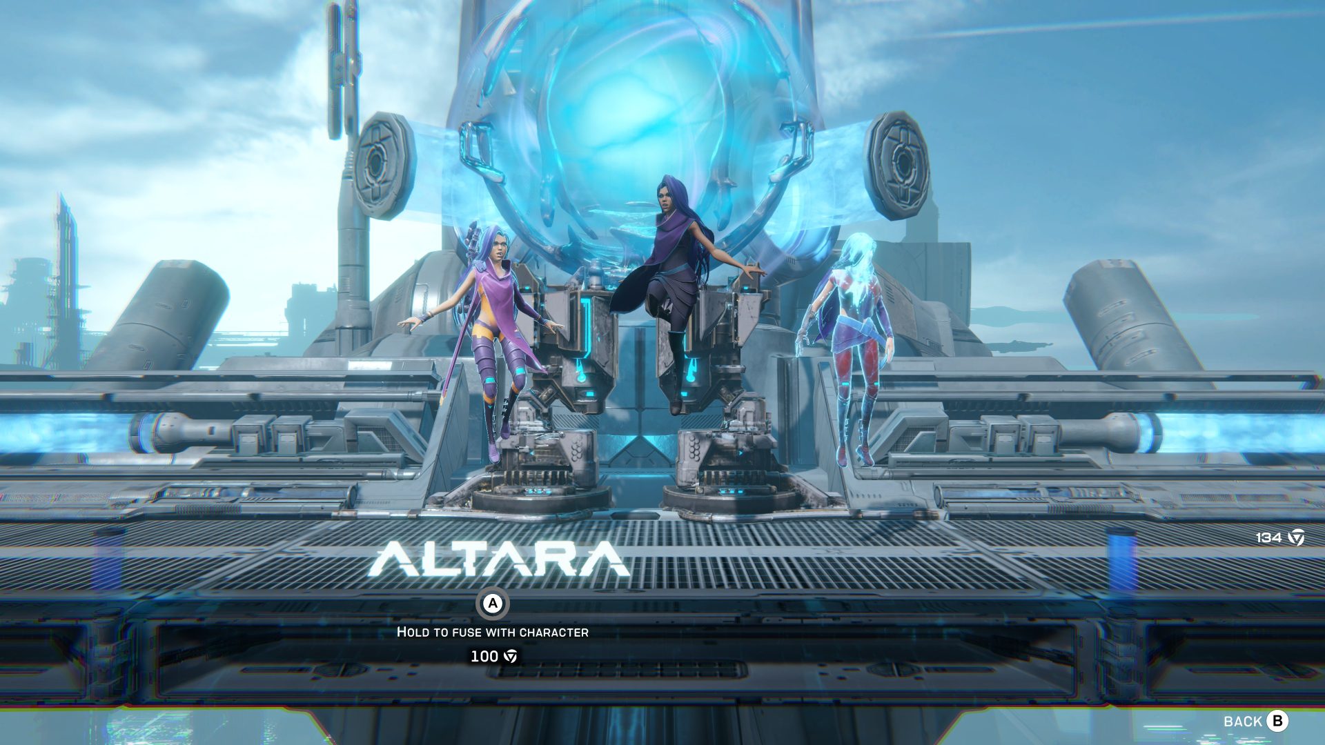Fusing characters lets you use the movement abilities and secondary attack abilities of both until the next time you die