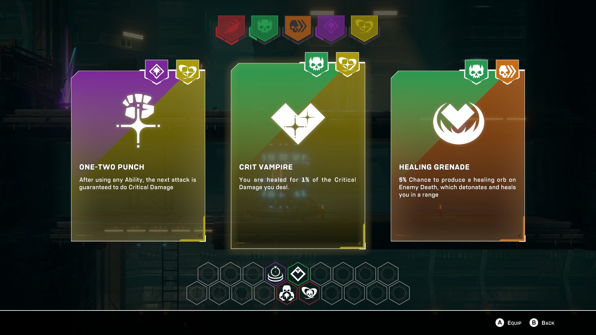 Amplifiers are powerful abilities that can greatly improve your longevity and offensive power and change up your attack strategy in an instant. In the right combinations, they can also be very powerful. Shame you can only pick one of the three presented to you at each Amp station