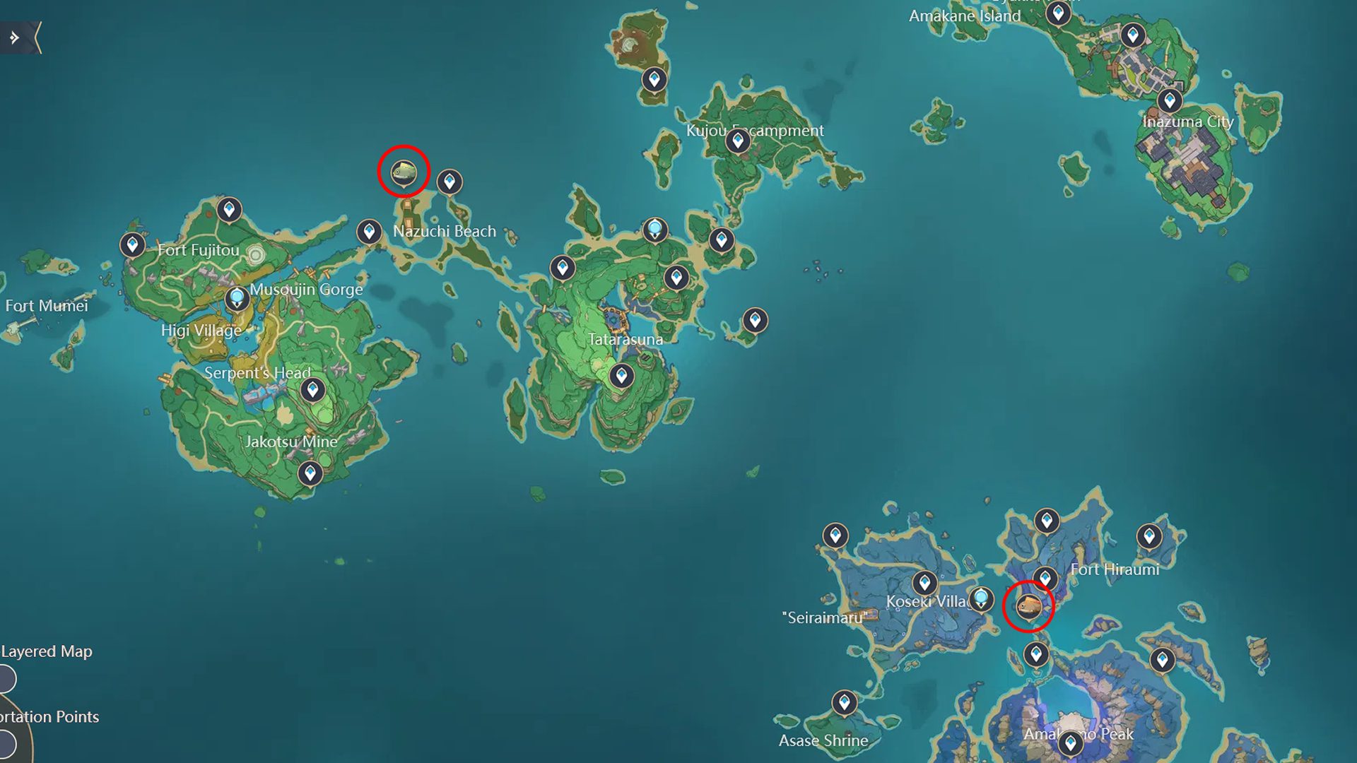 Genshin Impact Pufferfish Location 3 Genshin Impact Pufferfish Location 3