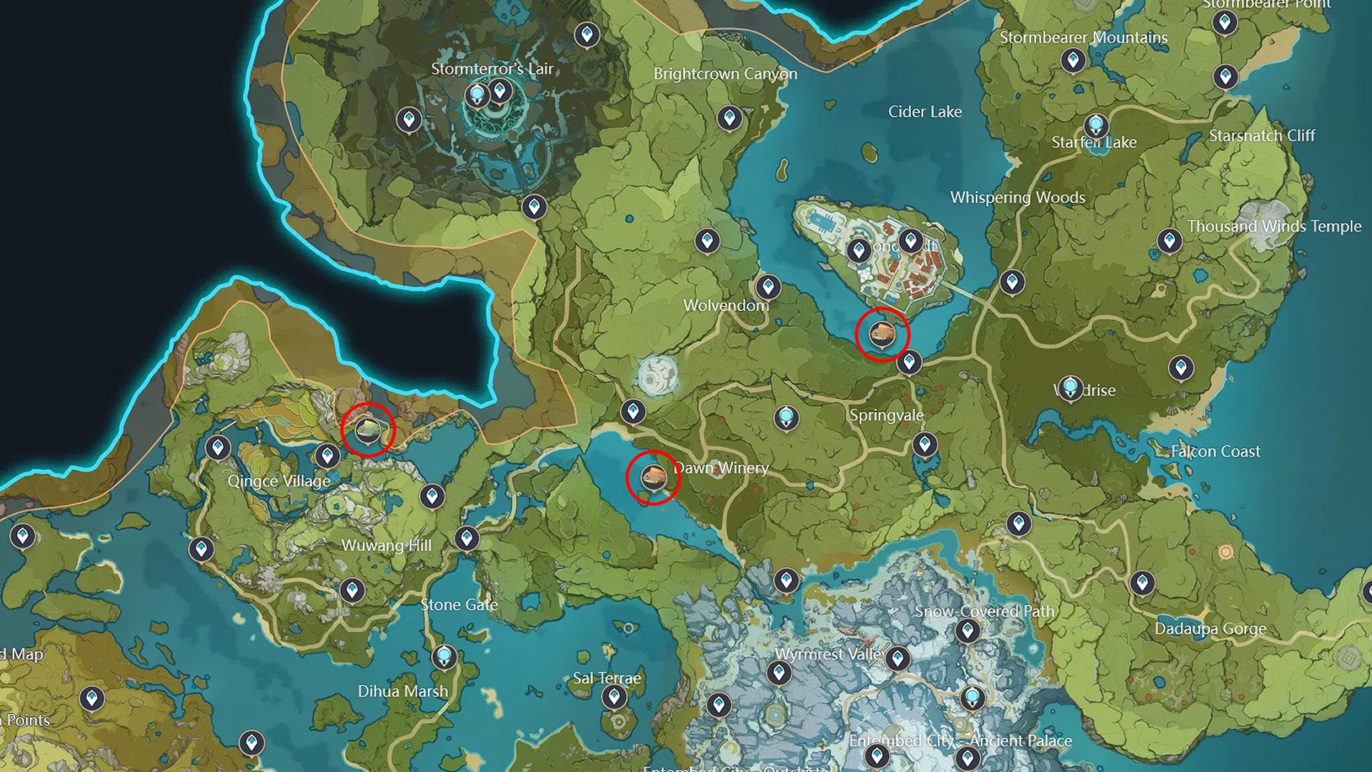 Genshin Impact Pufferfish Location Genshin Impact Pufferfish Location