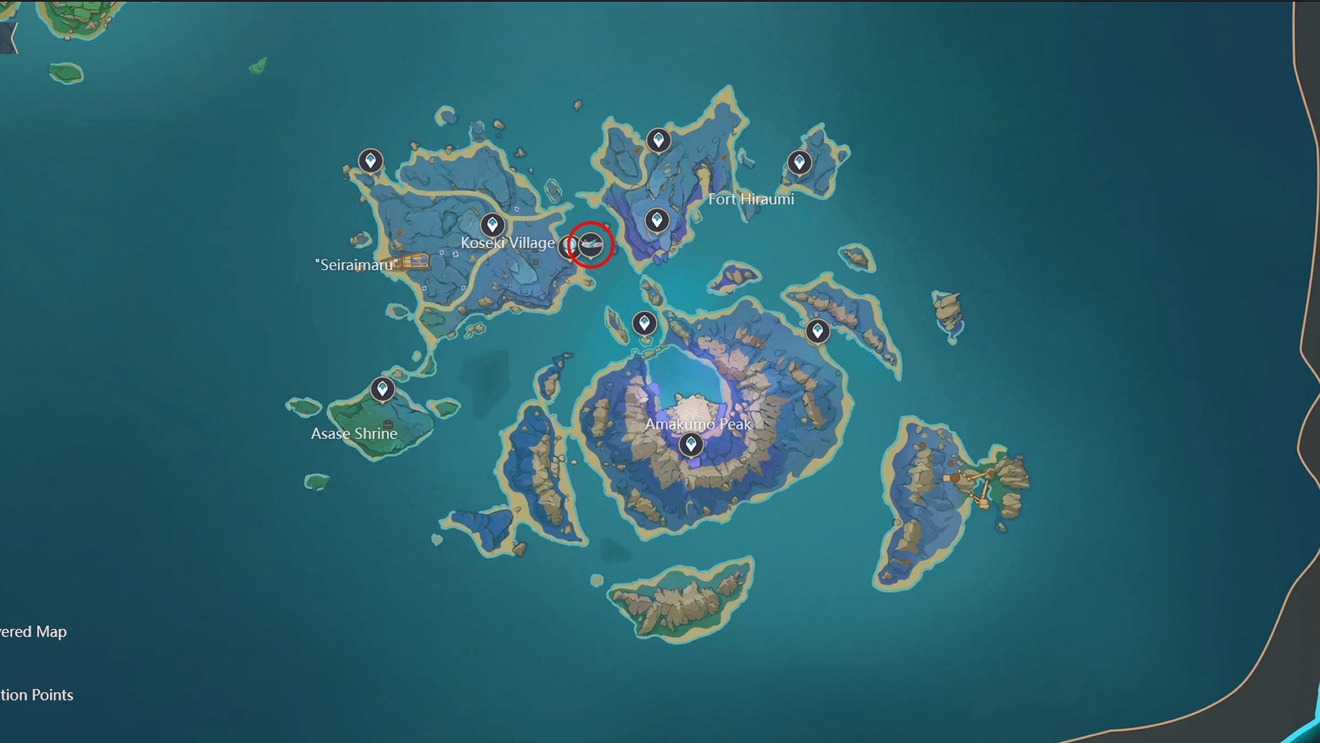 Genshin Impact Rusty Koi Location 3 Genshin Impact Rusty Koi Location 3
