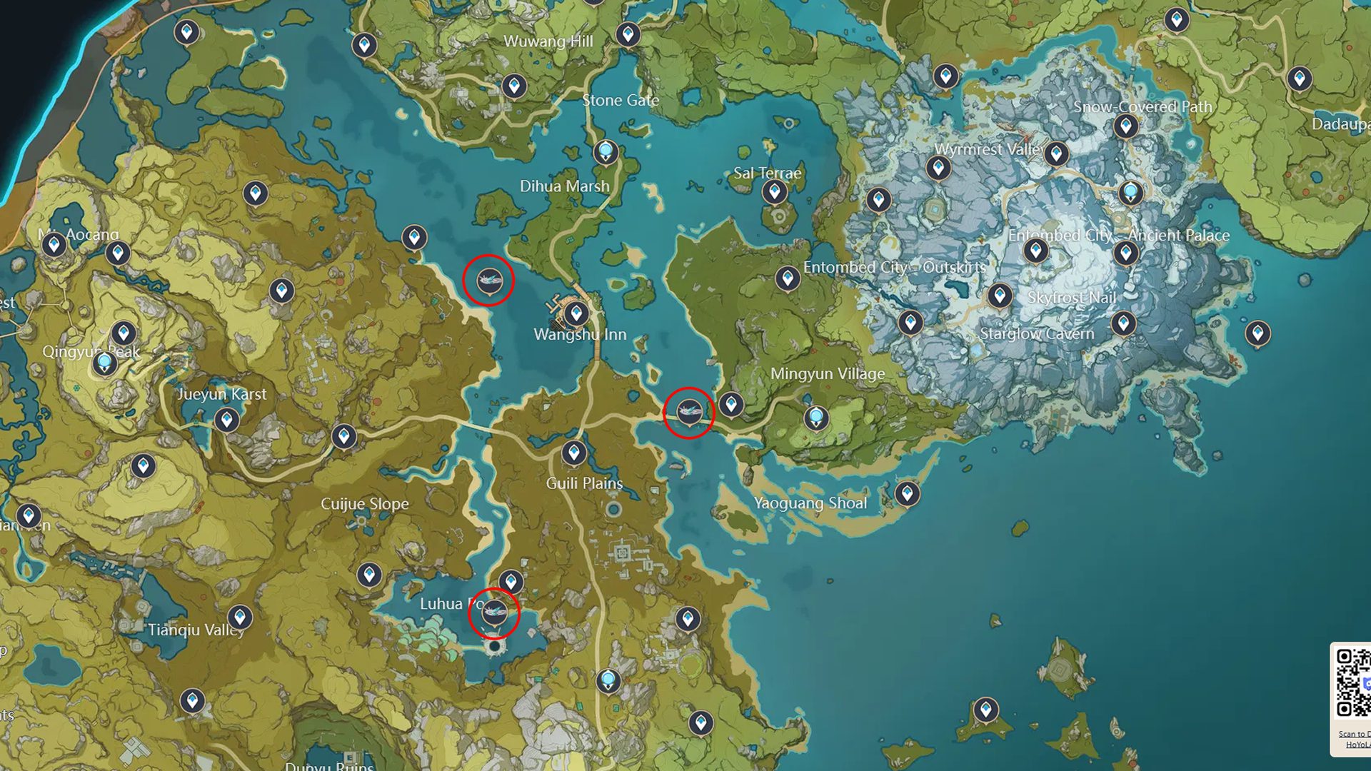 Genshin Impact Rusty Koi Location Genshin Impact Rusty Koi Location