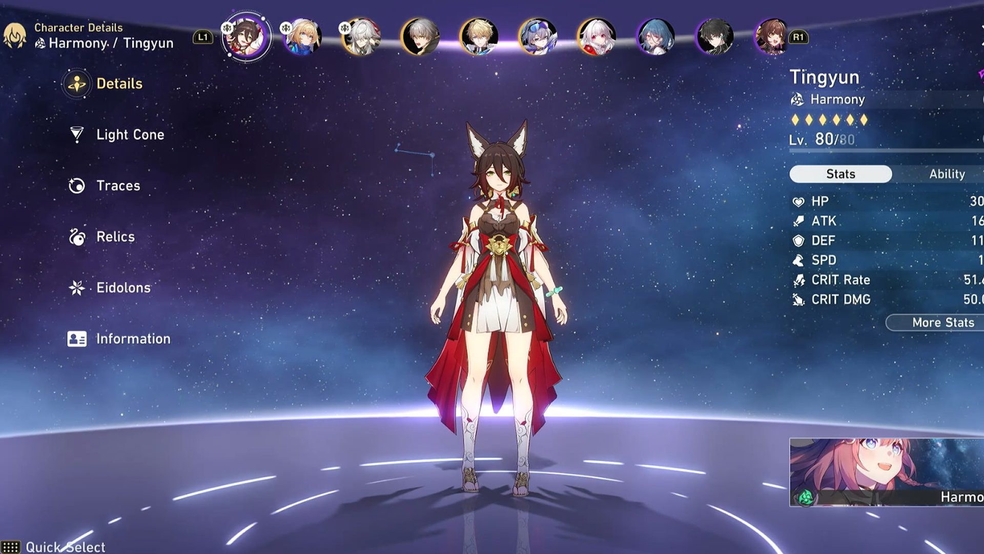 Honkai Star Rail Tingyun