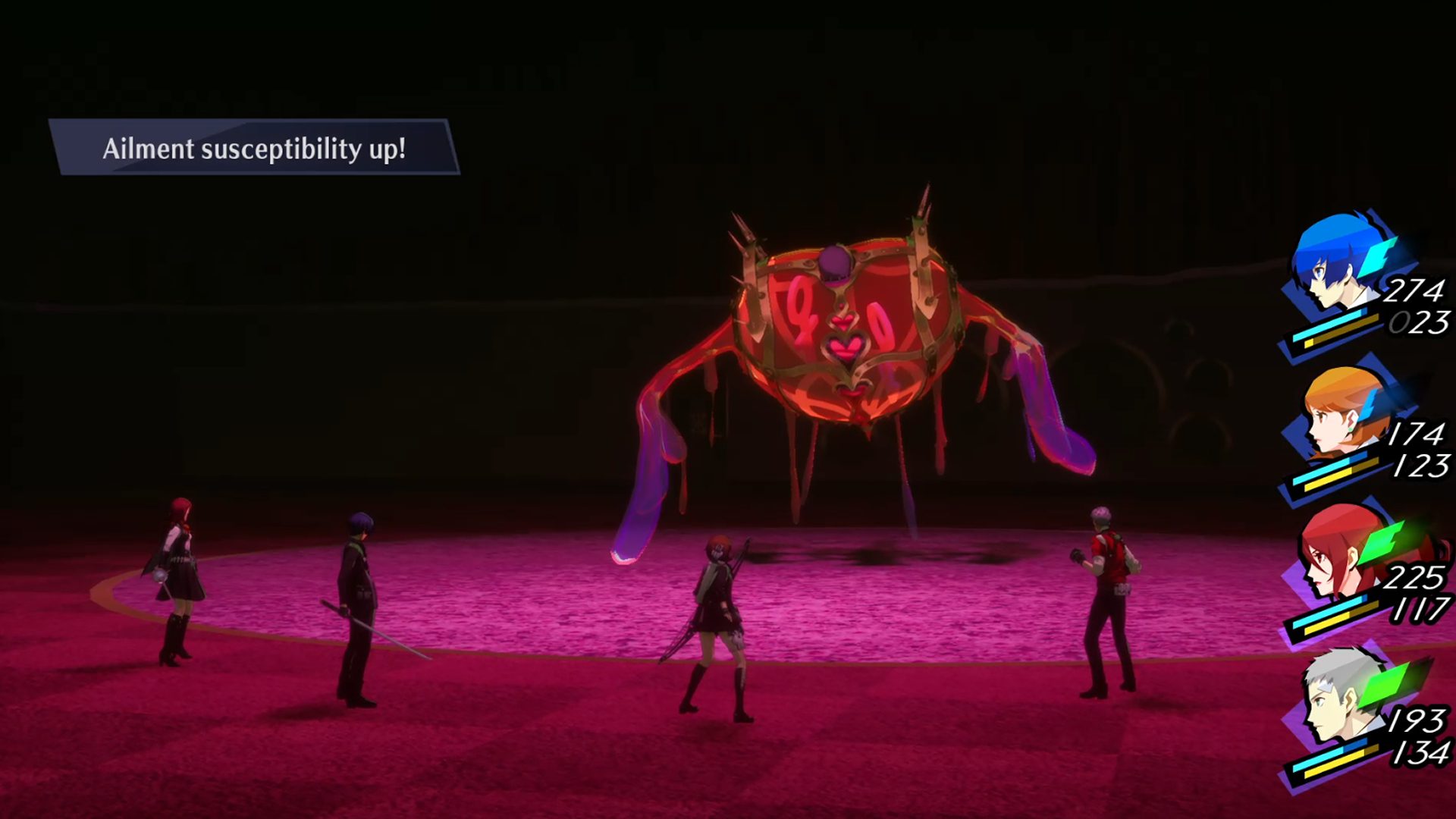 Persona 3 Reload Lovers Boss Fight