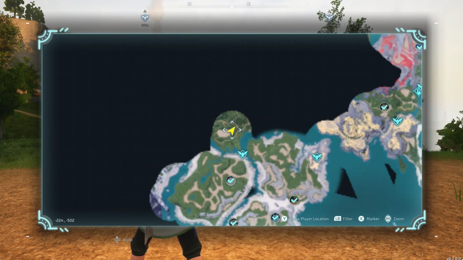 Relaxaurus Map