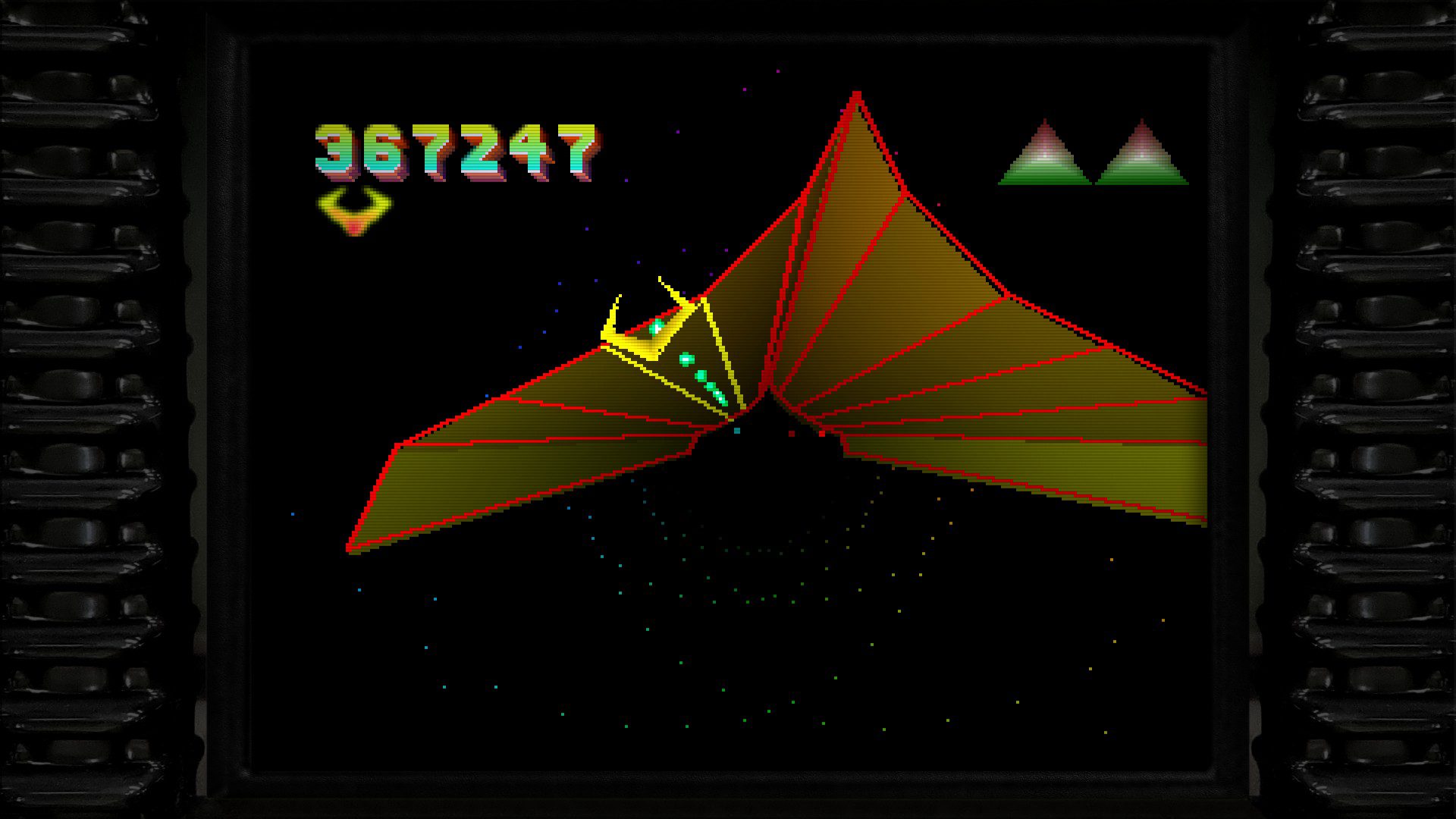 A screenshot of Tempest 2000