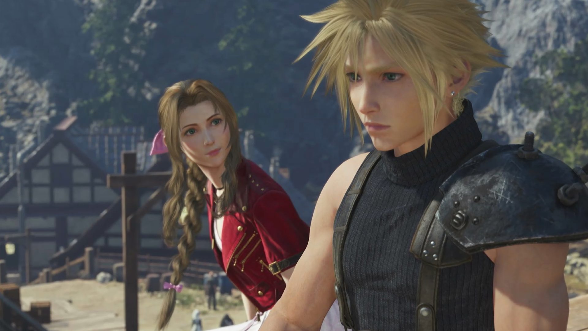 Final Fantasy 7 Rebirth Aerith Cloud Nibelheim