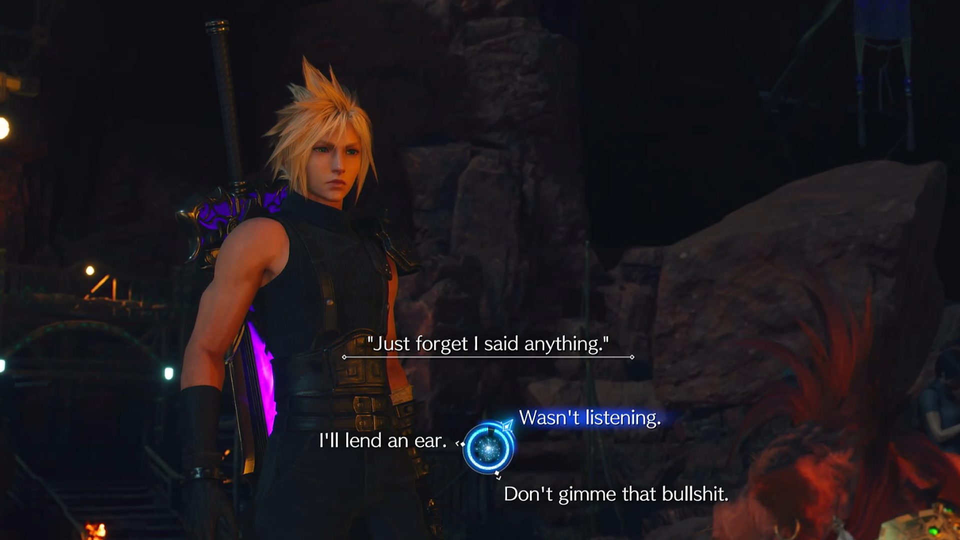Final Fantasy 7 Rebirth Red XIII Chat
