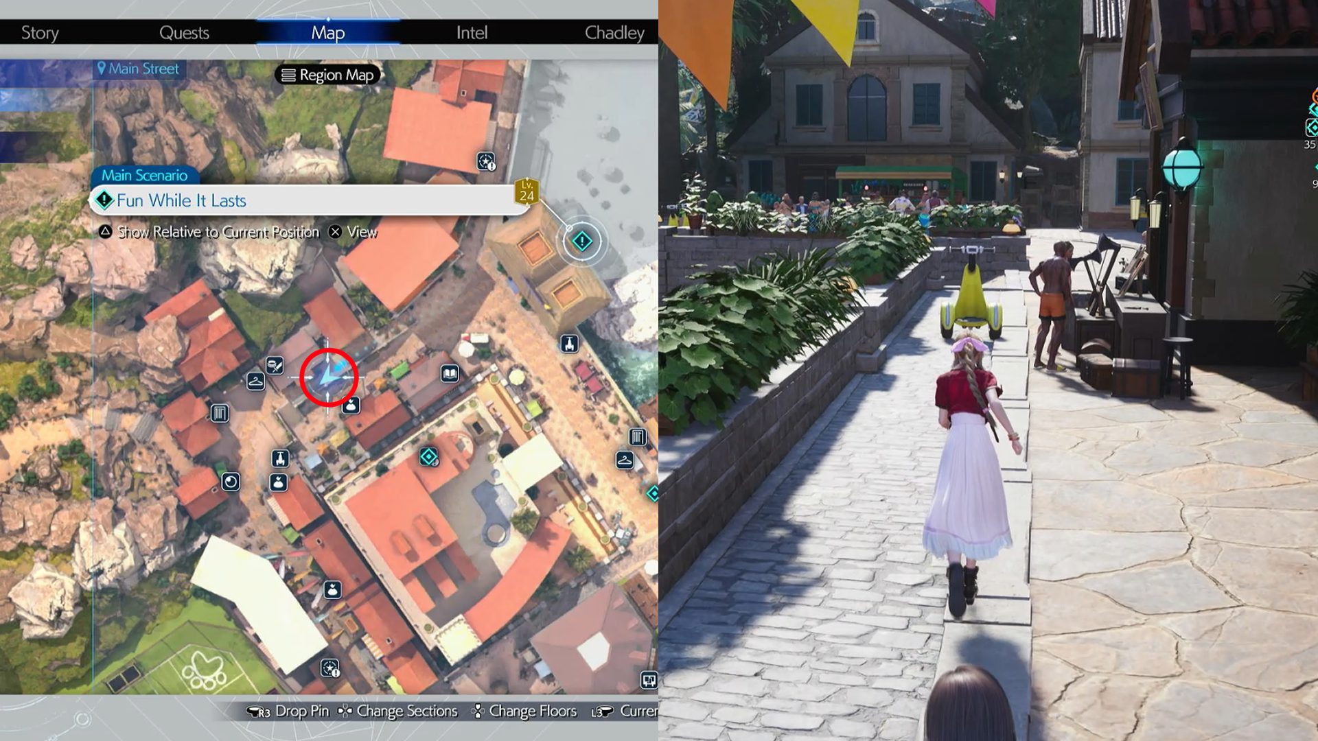 Final Fantasy 7 Rebirth Wheelie Location 3
