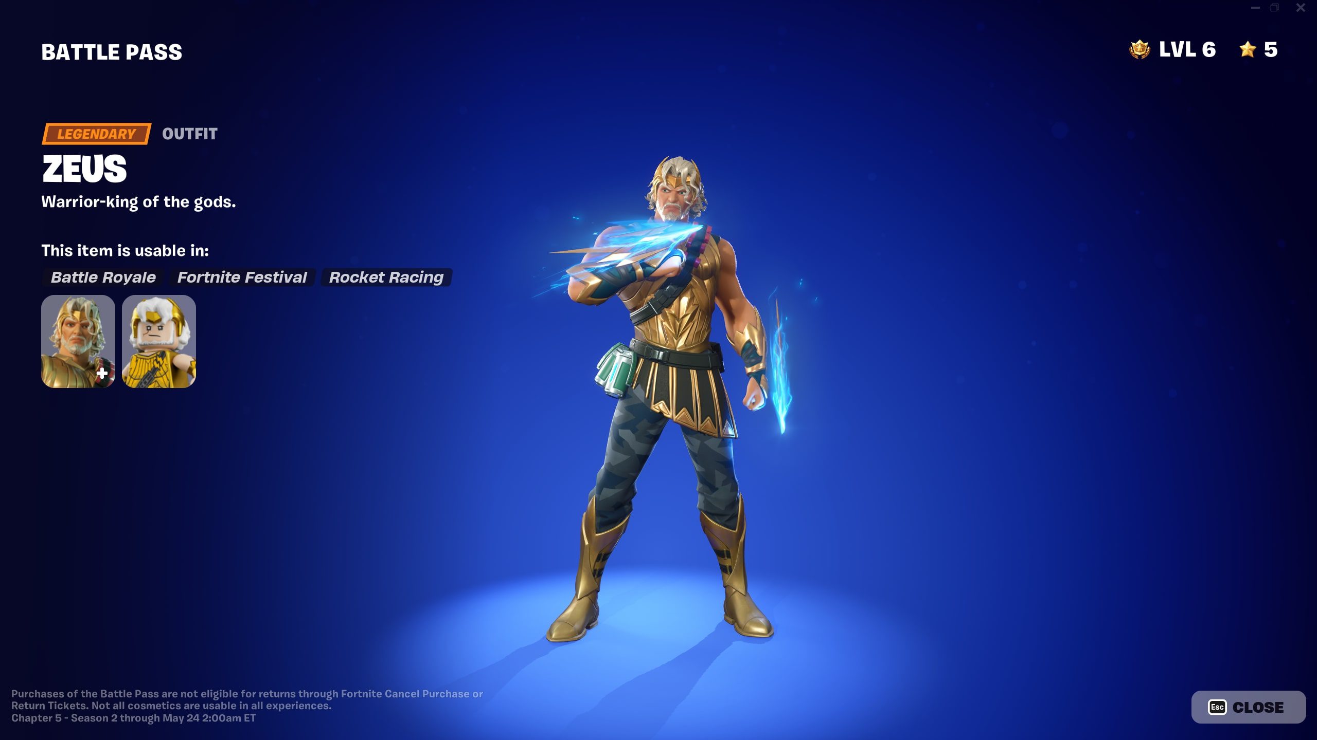 Fortnite Zeus