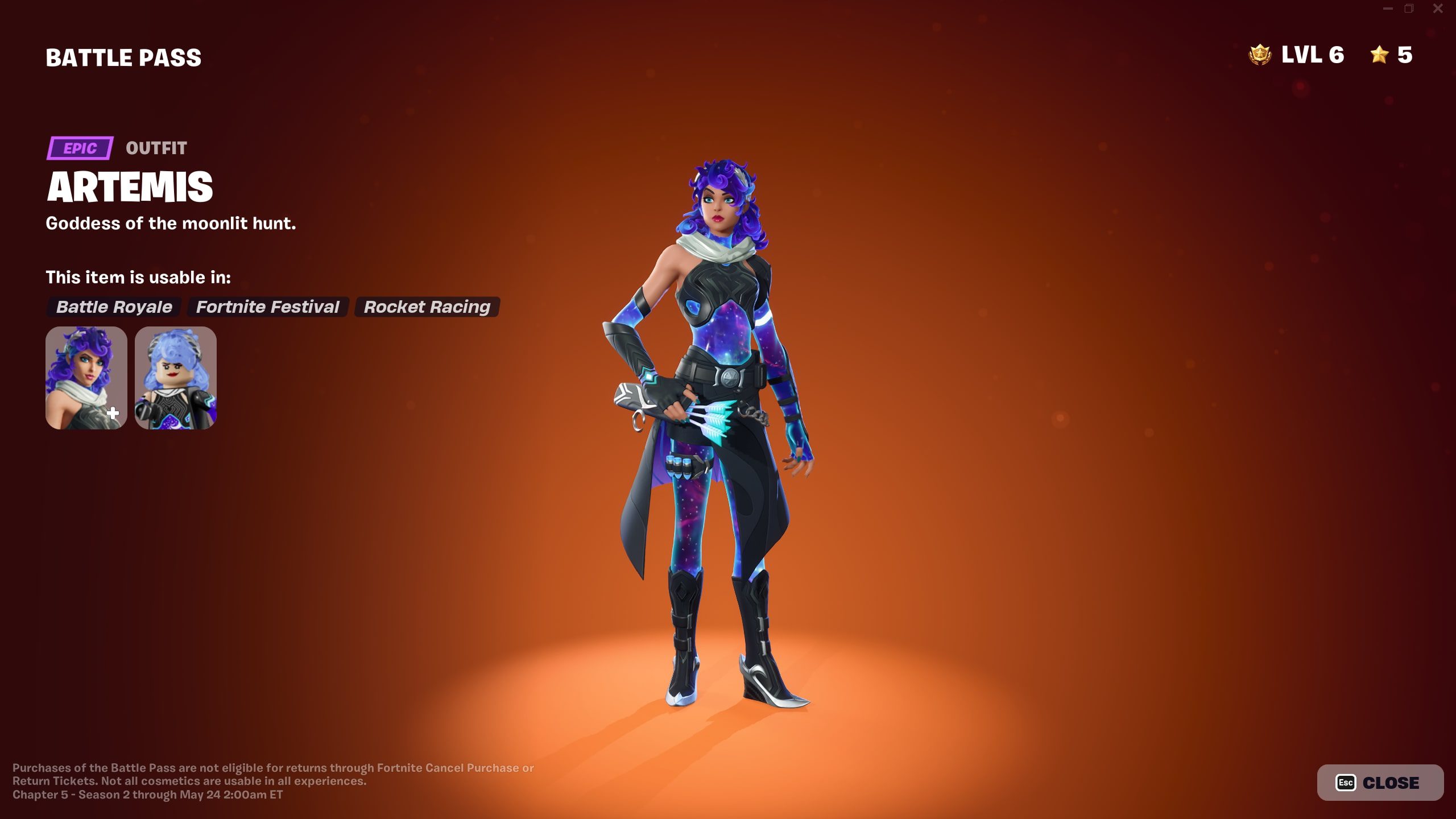 Fortnite Artemis