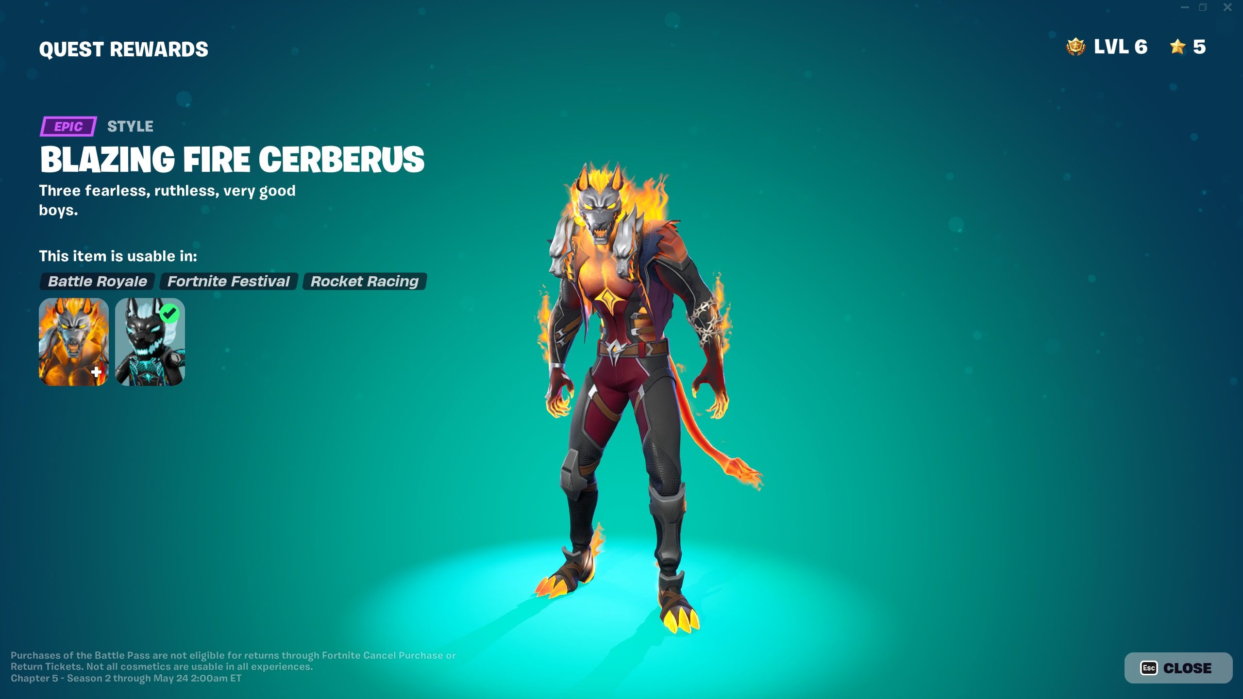 Fortnite Cerberus