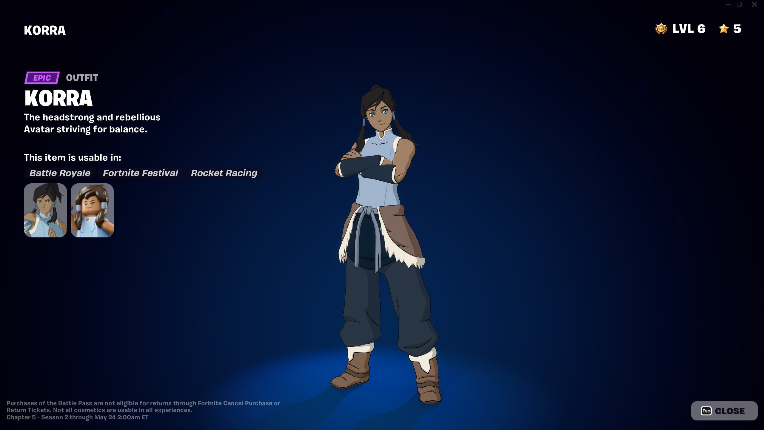 Fortnite Korra