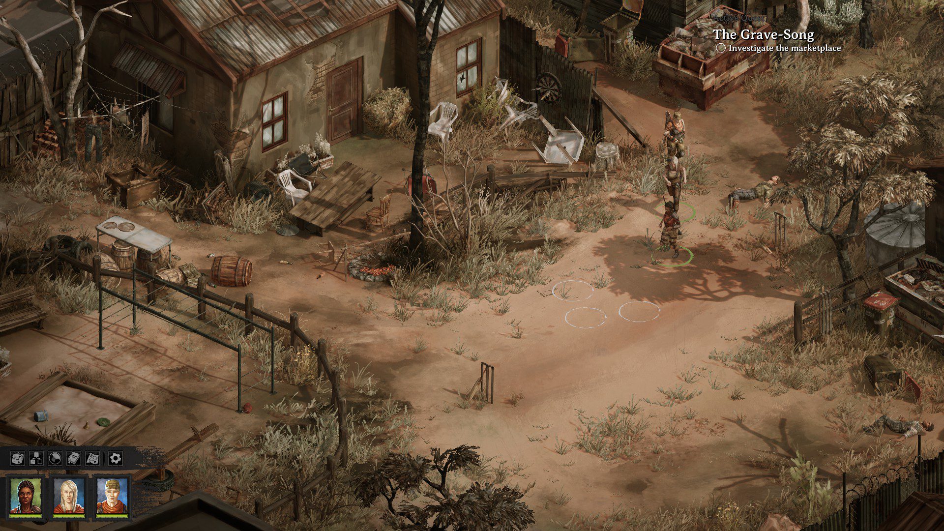 Broken Roads abandoned village