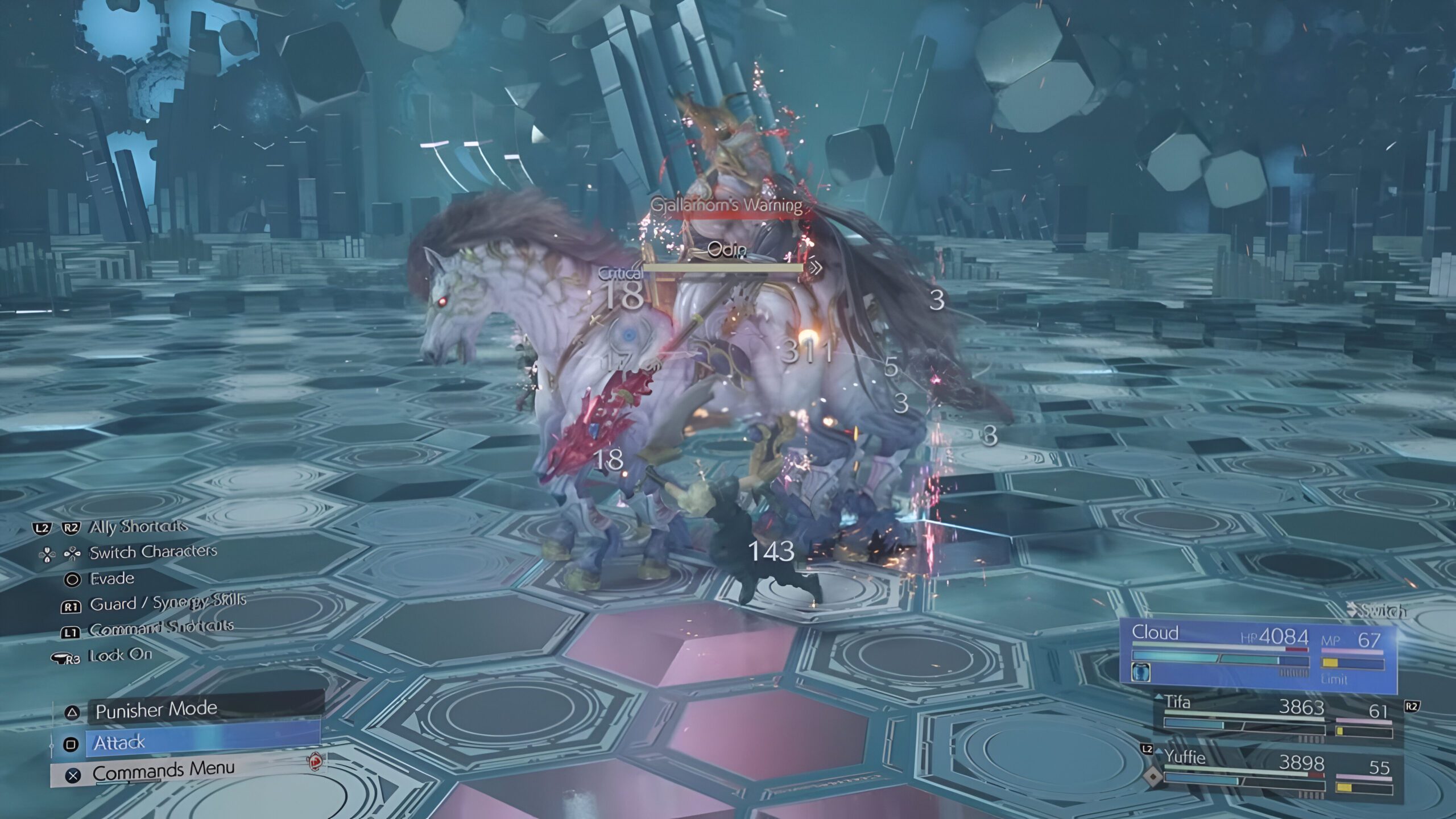 Gallejorns Warning Gallejorns Warning in Final Fantasy 7 Rebirth