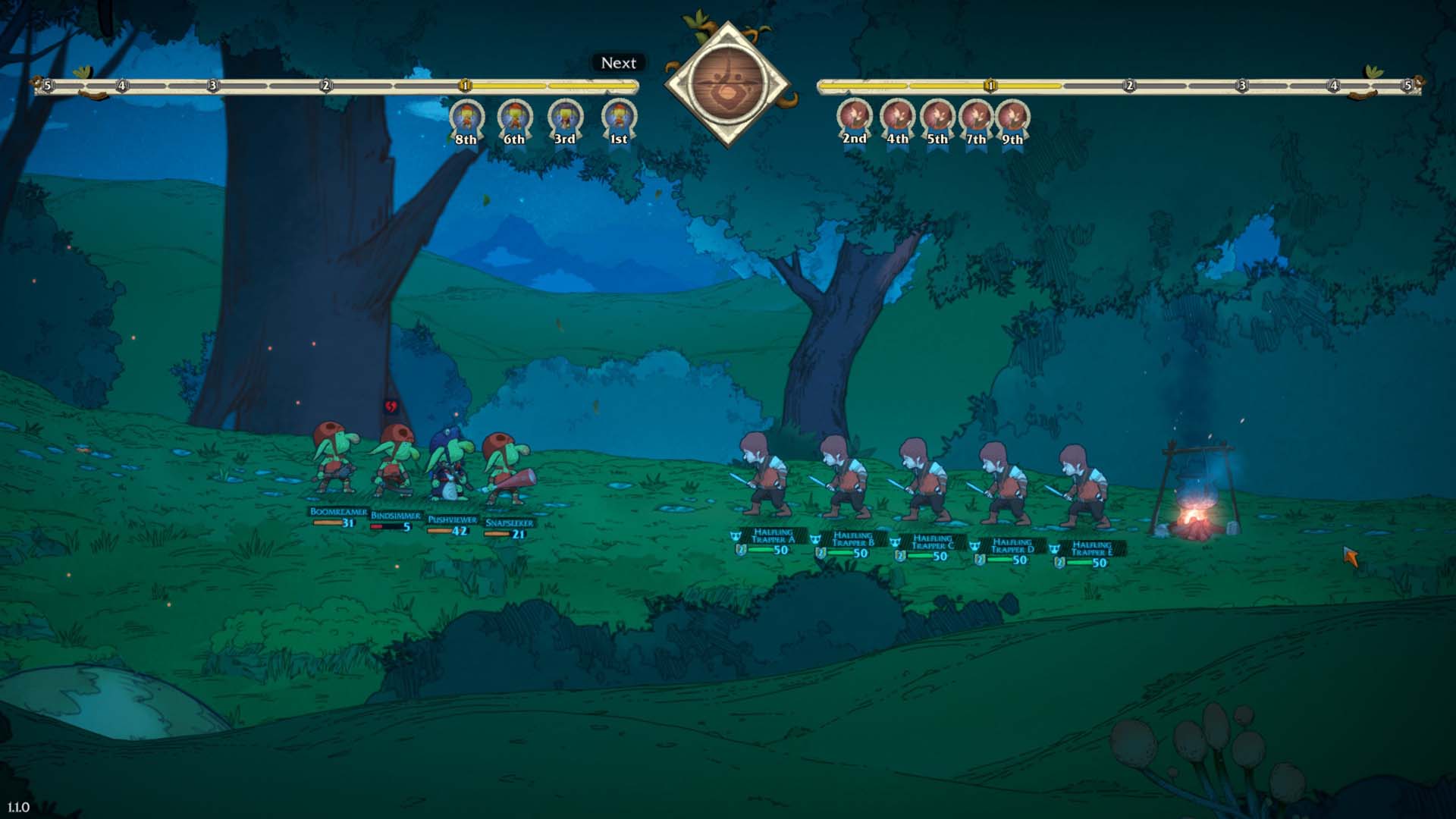Goblin Stone Review Halfling Battle