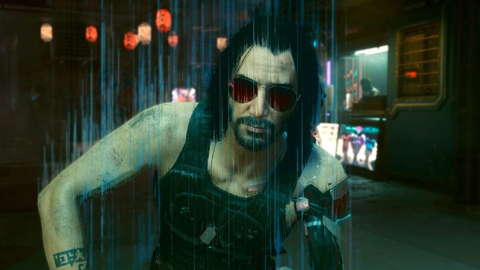 Keanu Reeves as Johnny Silverhand