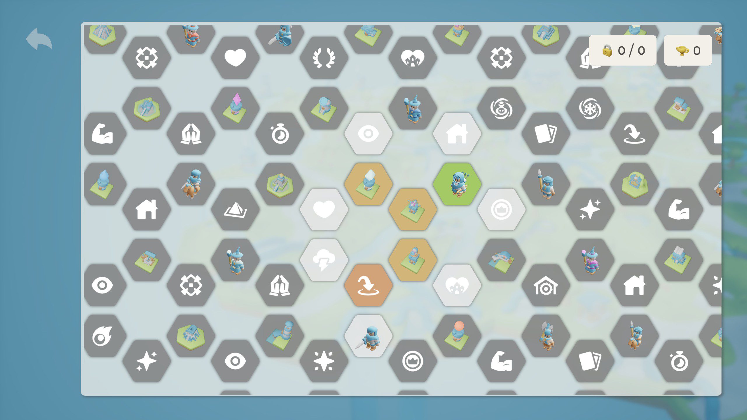 Hexguardian Talent Tree menu