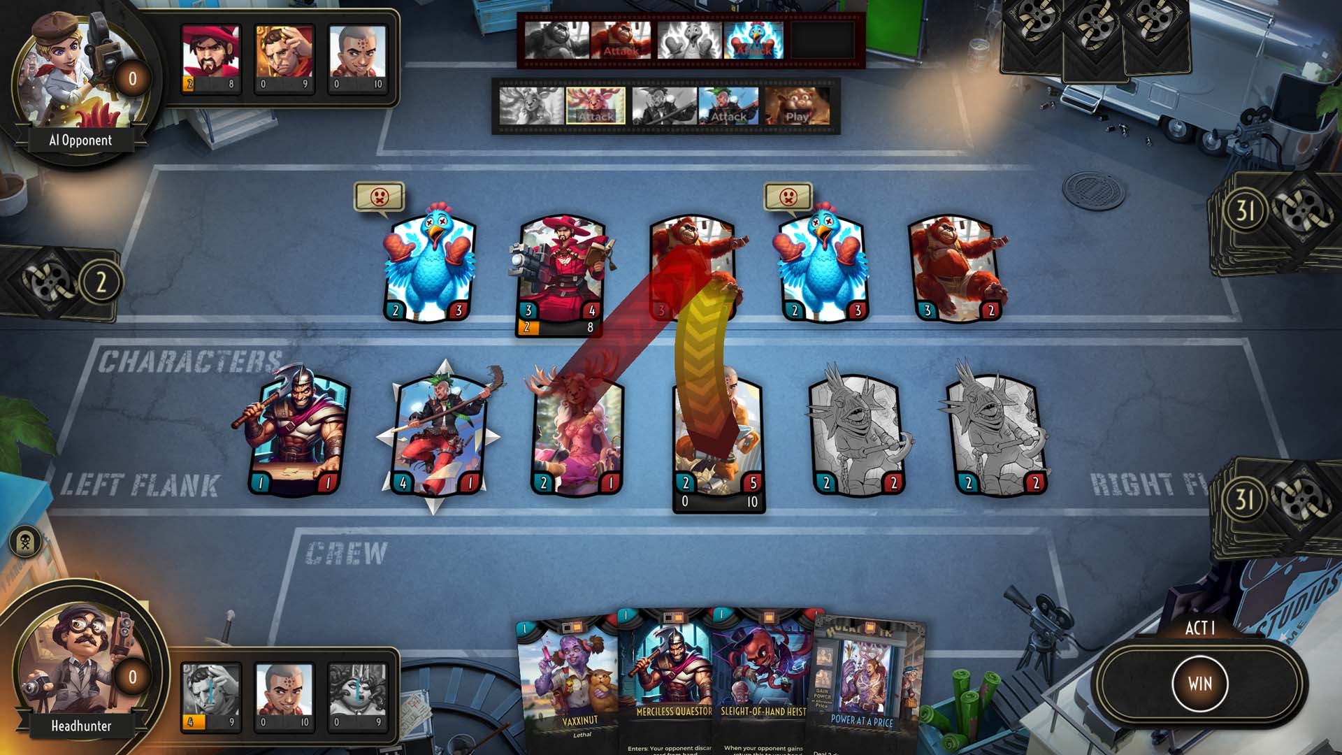 Screenplay Early Access Card Battle 1