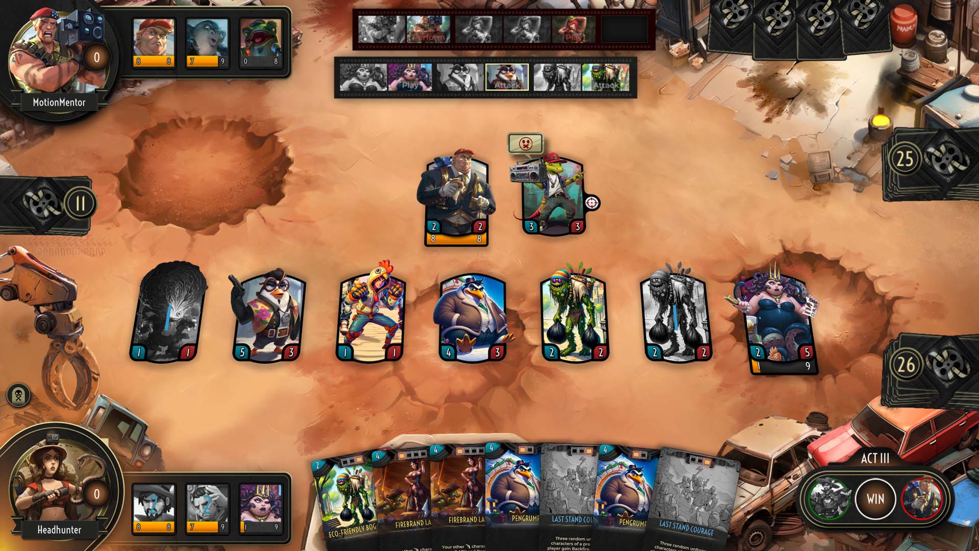 Screenplay Early Access Card Battle 2