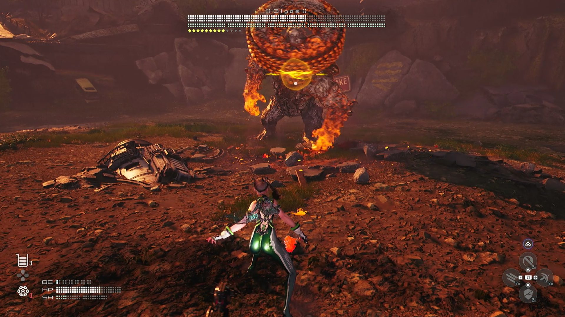 Stellar Blade Gigas Fight Stellar Blade Gigas Fight