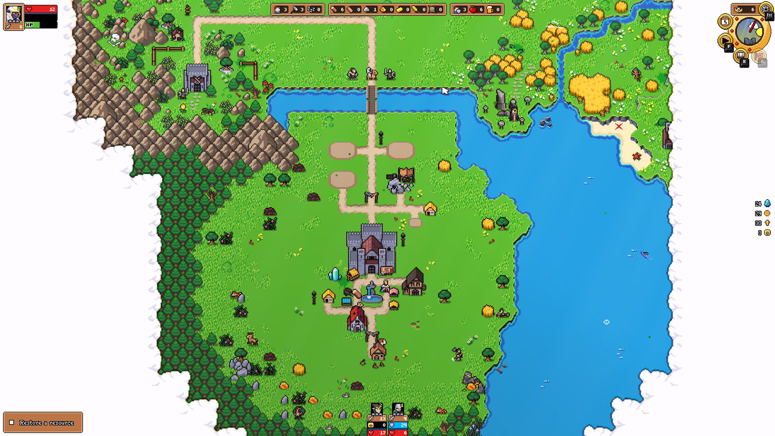 Super Fantasy Kingdom Screenshot 04 Super Fantasy Kingdom main city territory
